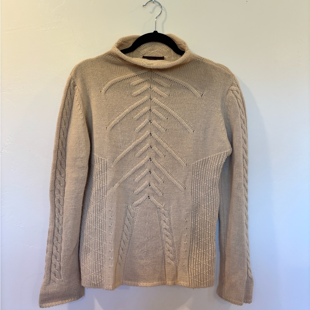 Alpaca Blend Mockneck Sweater | A8
